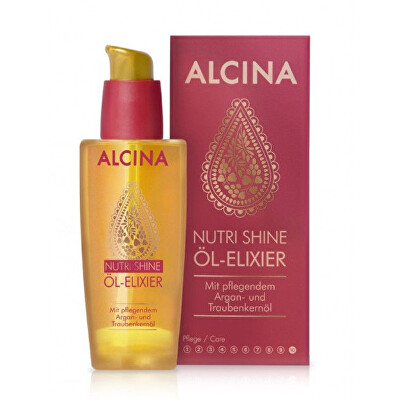 Alcina - Olej na suché a poškozené vlasy (Nutri Shine Oil) 50 ml