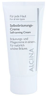 Alcina - Samoopalovací krém na obličej (Self-Tanning Cream) 50 ml