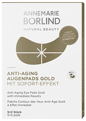 ANNEMARIE BORLIND - Anti-aging obklady na oči Gold Anti-aging Eye Pads Gold 5 x 2 ks