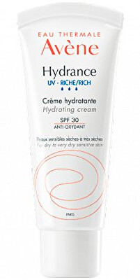 Avène - Hydratační pleťový krém pro suchou až velmi suchou pleť SPF 30 Hydrance Rich (Hydrating Cream) 40 ml
