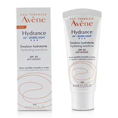 Avène - Hydratační emulze pro normální, smíšenou a citlivou pleť SPF 30 Hydrance (Hydrating Emulsion) 40 ml
