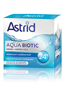 Astrid - Denní a noční krém pro normální a smíšenou pleť Aqua Biotic 50 ml