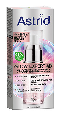 Astrid - Oční sérum proti vráskám Glow Expert 15 ml
