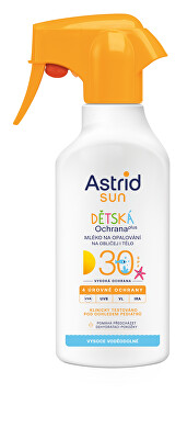 Astrid - Dětské mléko ve spreji na opalování SPF 30 Sun 200 ml