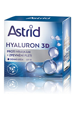 Astrid - Zpevňující denní krém proti vráskám OF 10 Hyaluron 3D 50 ml