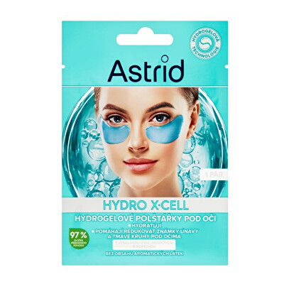 Astrid - Hydrogelové polštářky pod oči Hydro X-Cell 2 ks