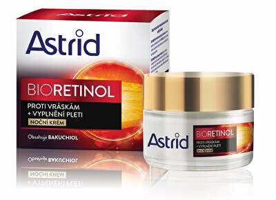 Astrid - Noční krém proti vráskám pro vyplnění pleti Bioretinol 50 ml
