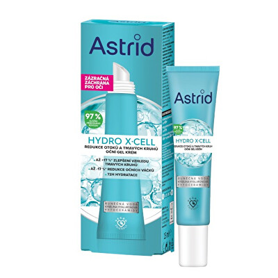 Astrid - Oční gel krém proti otokům a tmavým kruhům Hydro X-Cell 15 ml