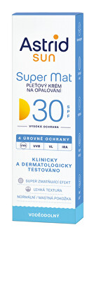 Astrid - Pleťový krém na opalování SPF 30 Super Mat 50 ml