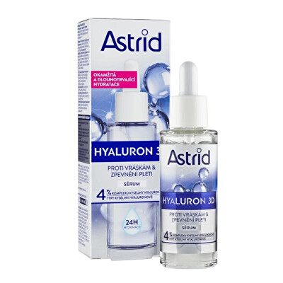 Astrid - Protivráskové a zpevňující sérum Hyaluron 3D 30 ml