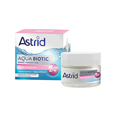 Astrid - Denní a noční krém pro suchou a citlivou pleť Aqua Biotic 50 ml