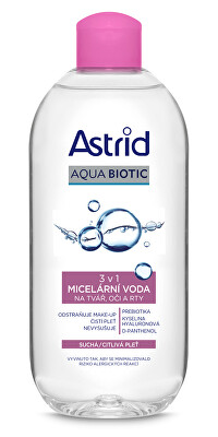 Astrid - Micelární voda 3v1 pro suchou a citlivou pleť Soft Skin 400 ml