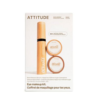 Attitude - Dárková sada Oceanly Brown Eye Make-up Kit