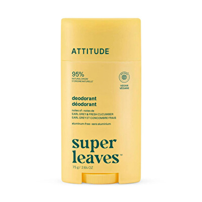 Attitude - Deodorant Super leaves Earl Grey & Castravete 75 g