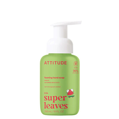 Attitude - Detské mydlo na ruky Super Leaves Melón a kokos 295 ml