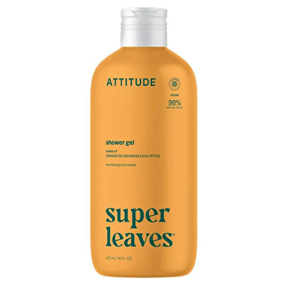Attitude - Gel de duș energizant cu extracte de frunze de portocal Super Leaves (Energizing Shower Gel) 473 ml