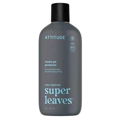 Attitude - Pánský sprchový gel Super Leaves Eukalyptus & Sage (Shower Gel) 415 ml