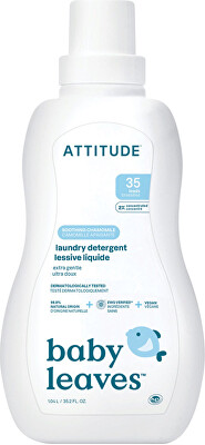 Attitude - Prací gel pro děti Baby Leaves Laundry Detergent 1040 ml