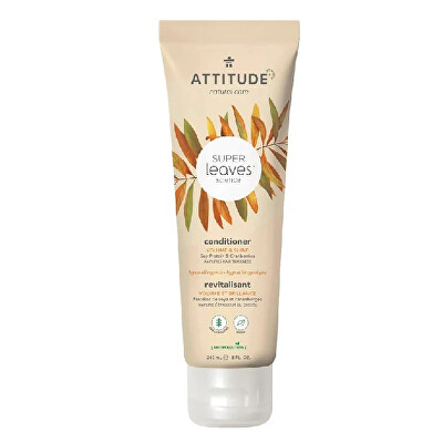 Attitude - Přírodní kondicionér pro lesk a objem jemných vlasů Super Leaves (Volume & Shine Conditioner) 240 ml