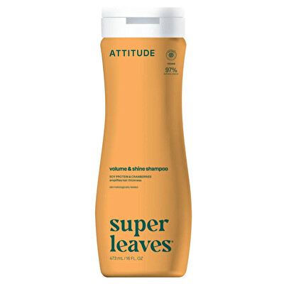 Attitude - Șampon natural pentru strălucire și volumul părului fin Super Leaves (Volume & Shine Shampoo) 473 ml