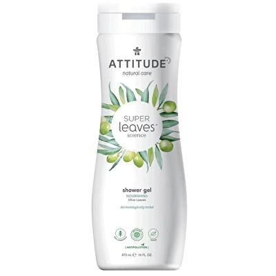 Attitude - Přírodní sprchový gel Super Leaves Olive Leaves (Shower Gel) 473 ml
