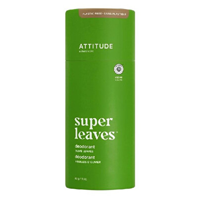 Attitude - Přírodní tuhý deodorant Super Leaves - olivové listy (Deodorant) 85 g