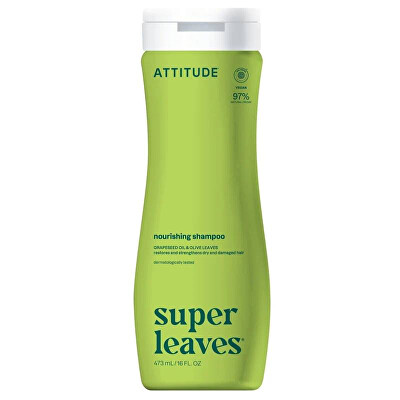 Attitude - Vyživující šampon pro suché a poškozené vlasy Super Leaves (Shampoo) 473 ml