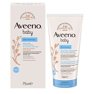 Aveeno - Emolienční balzám na dobrou noc Baby Dermexa (Emollient Balm) 75 ml