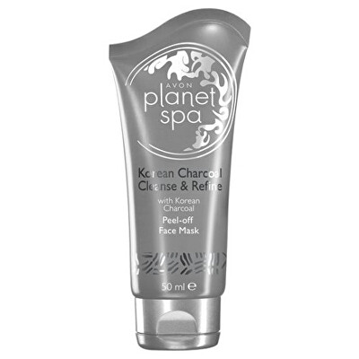 Avon - Hloubkově čisticí maska s korejským černým uhlím Planet Spa (Peel-off Face Mask) 50 ml
