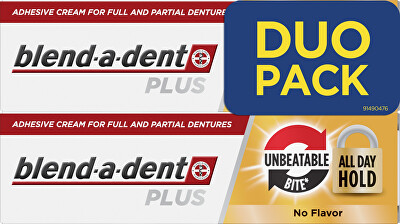 Blend-a-dent - Sada fixačních krémů Power 2 x 40 g