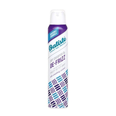 Batiste - Suchý šampon na kudrnaté a nepoddajné vlasy De-Frizz (Dry Shampoo) 200 ml