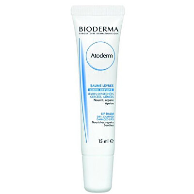 Bioderma - Balzám na popraskané suché rty Atoderm (Lip Balm) 15 ml