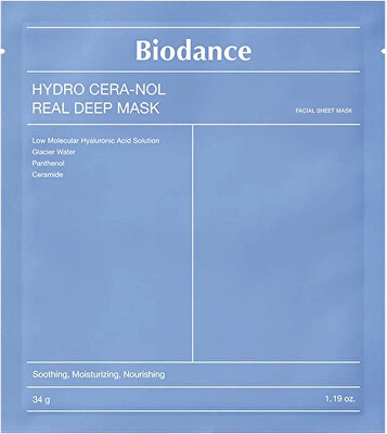 Biodance - Hloubkově hydratační pleťová maska Hydro Cera-nol (Real Deep Mask) 34 g