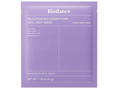 Biodance - Pleťová maska Rejuvenating Caviar PDRN Real Deep Mask 34 g