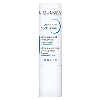 Bioderma - Tyčinka na suché a popraskané rty Atoderm (Stick) 4 g