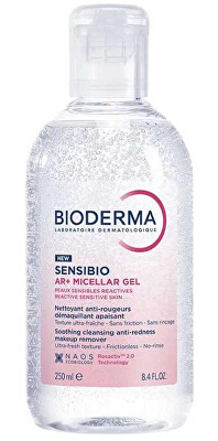 Bioderma - Čisticí micelární gel pro citlivou pleť Sensibio AR+ (Gel Micellaire) 250 ml