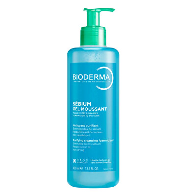 Bioderma - Čisticí pleťový gel Sébium Purifying Cleansing Foaming Gel 400 ml