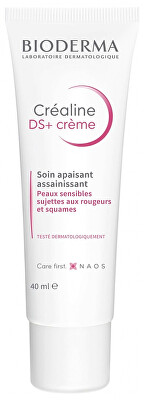 Bioderma - Čisticí a zklidňující krém Crealine DS+ (Cleansing and Soothing Cream) 40 ml