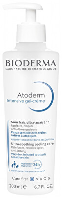 Bioderma - Intenzivní gelový krém Atoderm (Ultra-Soothing Cooling Care) 200 ml