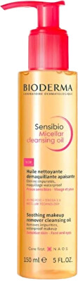 Bioderma - Micelární čisticí olej Sensibio (Micellar Cleansing Oil) 150 ml