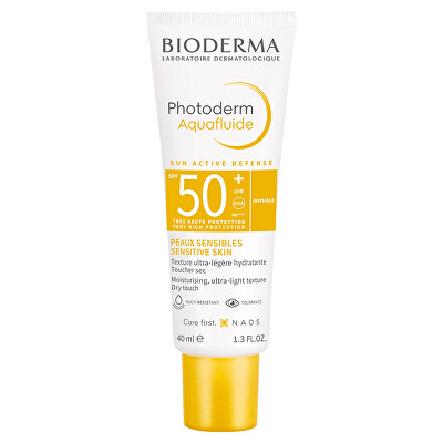 Bioderma - Matující ochranný krém na obličej Photoderm Aquafluid SPF 50+ 40 ml