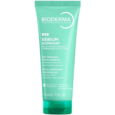Bioderma - Pleťový peeling Sébium Micro-Exfoliating Cleansing Gel 75 ml