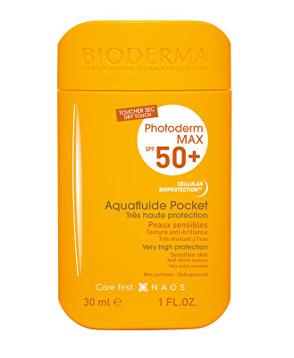 Bioderma - Matující fluid na opalování SPF 50+ Photoderm Max Aquafluide Pocket 30 ml