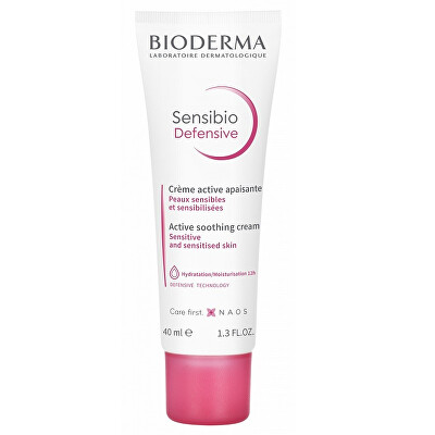 Bioderma - Zklidňující pleťový krém Sensibio Defensive (Active Soothing Cream) 40 ml