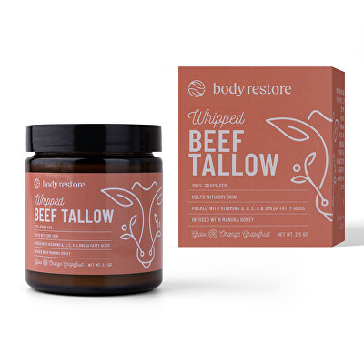 Body Restore - Tělový krém Pomeranč a Grep Whipped Beef Tallow 71 g