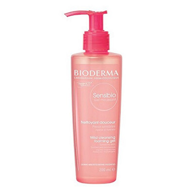 Bioderma - Čisticí pěnivý gel pro citlivou pleť Sensibio Gel Moussant (Mild Cleansing Foaming Gel)