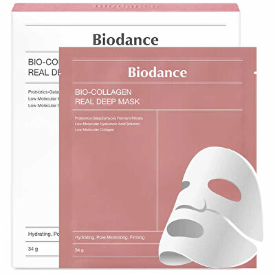 Biodance - Kolagenová pleťová maska Bio-Collagen (Real Deep Mask) 4 ks