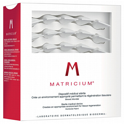 Bioderma - Ampule pro regeneraci kožní tkáně pro poškozenou pokožku Matricium 30 x 1 ml