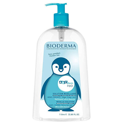 Bioderma - Micelární voda pro citlivou dětskou pokožku ABCDerm (H2O Micelle Solution) 1000 ml