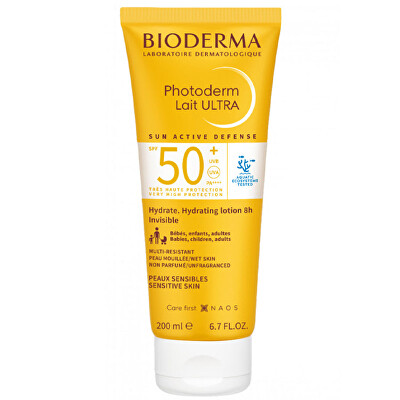 Bioderma - Hydratační mléko na opalování SPF 50+ Photoderm (Hydrating Lotion) 200 ml